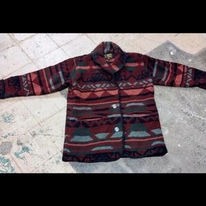 Eddie Bauer Women's Southwest Wool Jacket VINTAGE